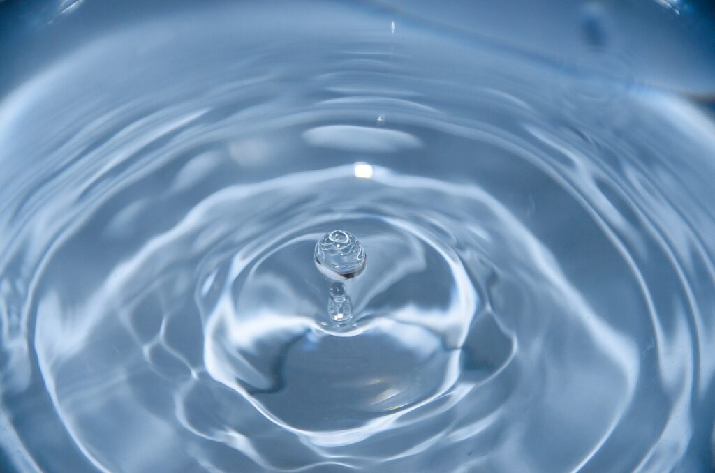 Ripples in water