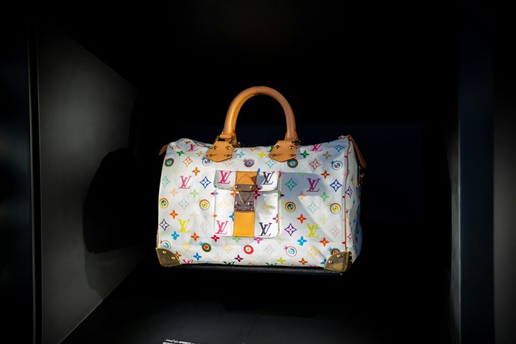A Louis Vuitton bag