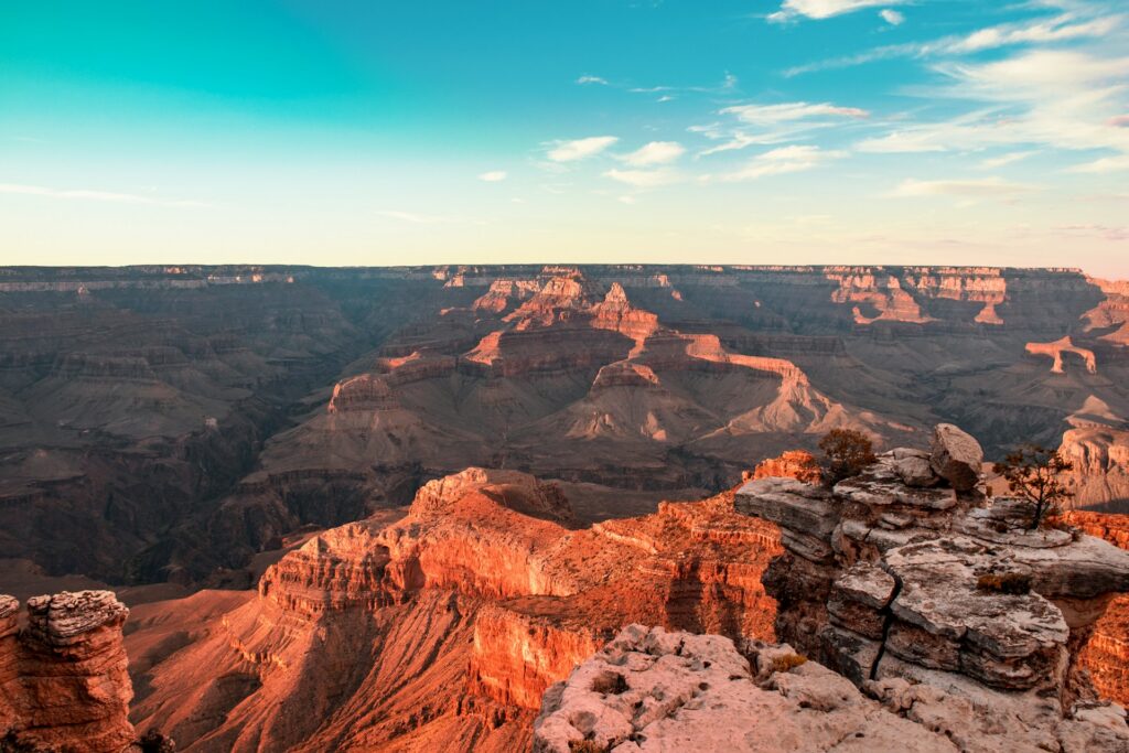 Overlook of the Grand Canyon