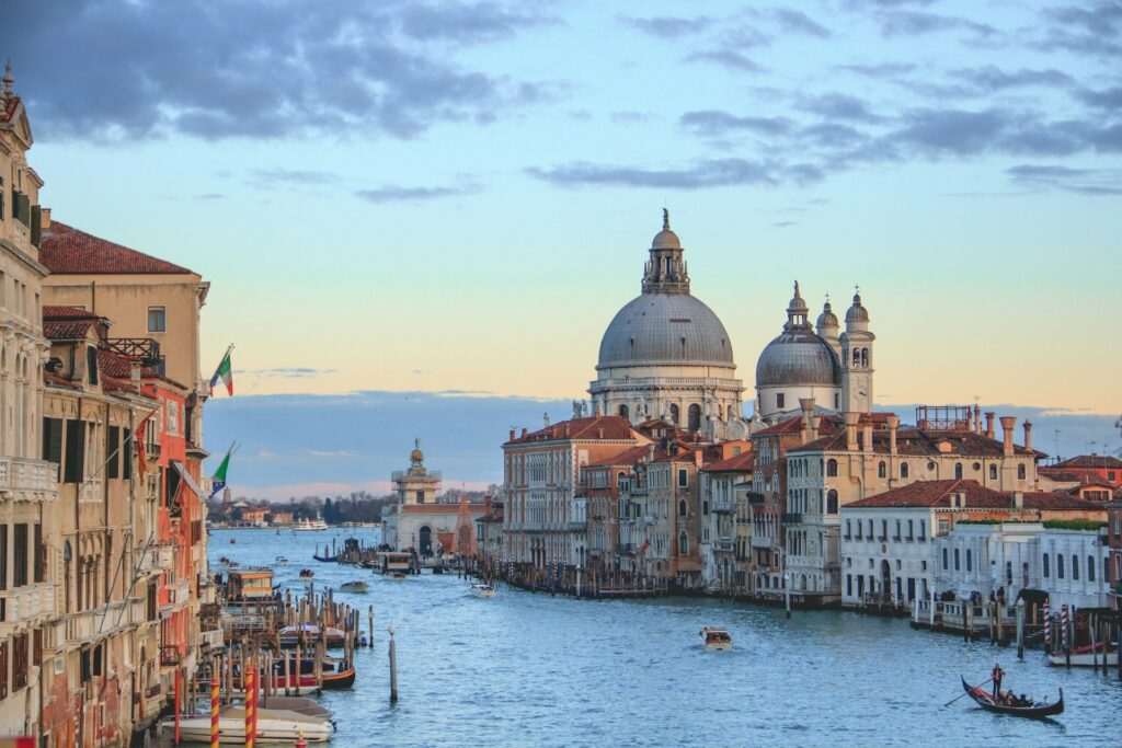 Sunset in Venice