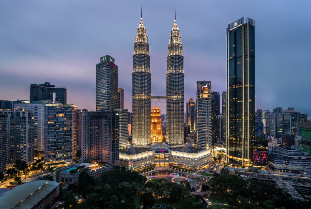 Tall buildings in Kuala Lumpur