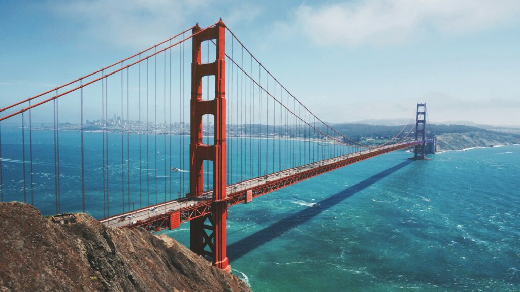 The Golden Gate Bridge, San Francisco