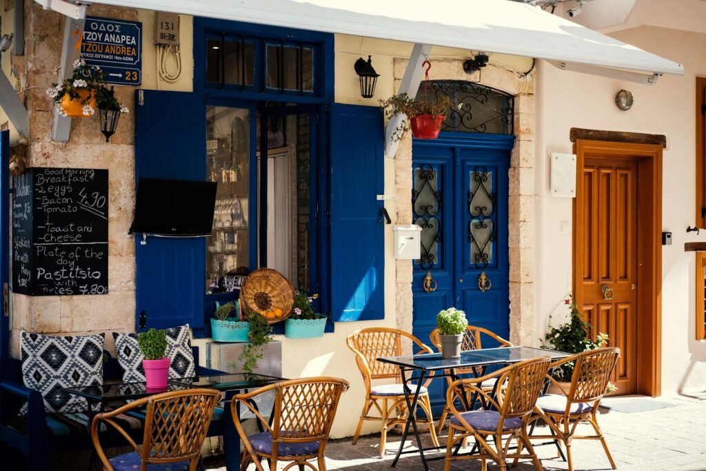 A quaint shop front