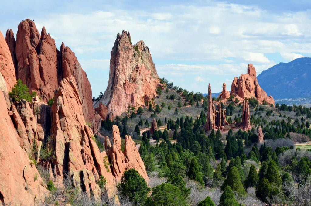 Rocky mountains in Colorado